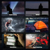 NNEOBA USB Rechargeable Pocket Flashlight