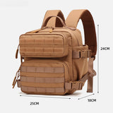 NNEOBA 9L Tactical Sport Backpack Bug Out Bag Khaki