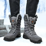 NNEOBA Men's High Top Snow Boots