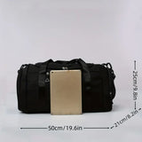 NNEOBA Waterproof Travel Storage Shoulder Bag Black