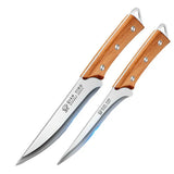 NNEOBA Professional Fillet Boning Knife Set Brown