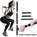 NNEOBA Home Gym Resistance Bands Set with Workout Bar