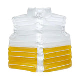 Wearable Refillable Beverage Jacket with Drinking Straw