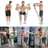 NNEOBA 150LBS Portable Resistance Bands for Bodybuilding and Fitness