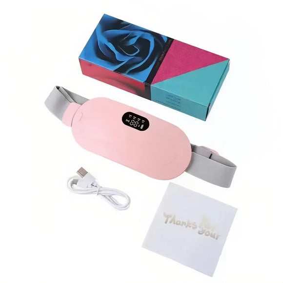 NNEOBA Heated Massage Warming Palace Belt Pink