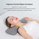 NNEOBA Memory Foam Cervical Pillow Orthopedic Contour Support Grey