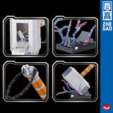 NNEOBA 975PCS Creative Thunder Hammer Toy