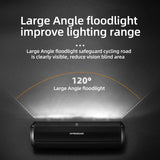 NNEOBA Bicycle Light Front 2600 Lumen USB Rechargeable Waterproof