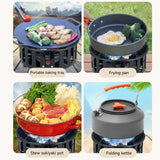 NNEOBA 19800W Camping Stove 7-Core Fire Holes Black