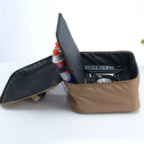 NNEOBA Camping Stove Gas Tank Storage Bag Khaki