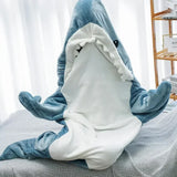 NNEOBA Cartoon Shark Wearable Blanket Hoodie