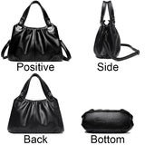 NNEOBA Genuine Leather Crossbody Handbag