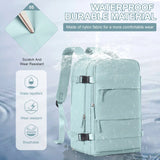 NNEOBA Waterproof Backpack Air Cushion Support Blue
