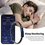 NNEOBA Pedometer Health Smart Bracelet Black