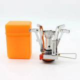 NNEOBA 3000W Foldable Camping Gas Stove Silver