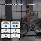NNEOBA Rechargeable Heart Rate Monitor Chest Strap Bluetooth Black