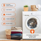 NNEOBA Soft Heated Electric Blanket with 6 Heating Levels & 4-Hour Auto-Off