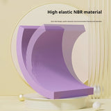NNEOBA 4CM Ultra-Thick NBR Yoga Fitness Support Pad Purple