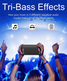 NNEOBA Bluetooth Speaker with Deep Bass Black