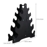 NNEOBA Triangle Fitness Rack - Dumbbell & Kettlebell Storage Stand