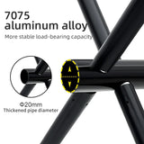 NNEOBA Outdoor Portable Folding Stool Aluminum Alloy