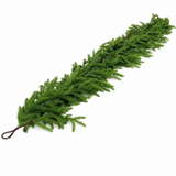 100cm Artificial Norfolk Pine Christmas Wreath Realistic Green Faux