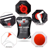 NNEOBA 20L Foldable Solar Shower Bag