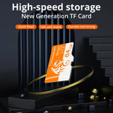 64GB MicroSD TF Memory Card C10 U3 A1 High-Speed