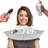 NNEOBA DIY Apron Hair Cutting Cloak Coat Salon Barber Stylist Cape Umbrella Haircut Cloak Hairdressing Home Cleaning Protector