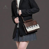 NNEOBA Vintage Piano Crossbody Bag