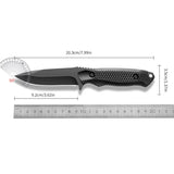 NNEOBA Sheath Pocket Knife Black