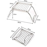 NNEOBA Stainless Steel Stove Holder Camping
