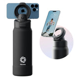 NNEOBA 950ml Magnetic Thermos Water Bottle Black