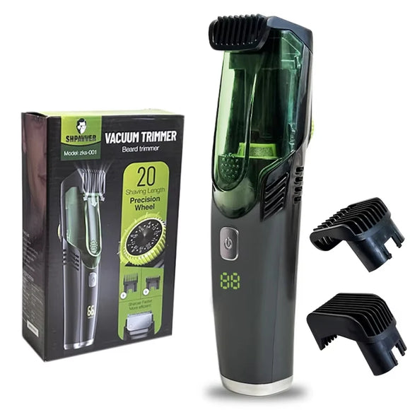 NNEOBA Cordless Beard Trimmer & Electric Shaver 20 Trim Settings Green