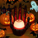 1-10PCS Halloween Party Table Decoration Prop Pumpkin Light  Ghost Hand for Haunted House Scene Setup and Holiday Atmosphere