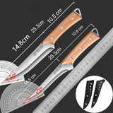 NNEOBA Professional Fillet Boning Knife Set Brown