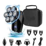 NNEOBA 5-in-1 Electric Shaver Kit with 7D Floating Cutter Head