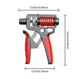 NNEOBA Adjustable Hand Grip Strengthener – 5–165KG Forearm Trainer with Steel Spring