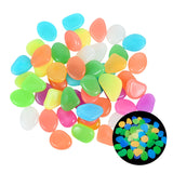 NNEOBA Glow in the Dark Garden Pebbles