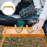 NNEOBA Mini Wooden Table Rectangular