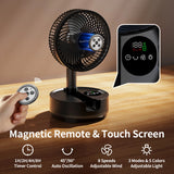 NNEOBA 20000mAh Portable Folding Fan with Remote
