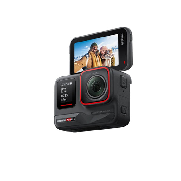 NNEOBA 4K Action Camera Sensor Dual Stabilization Black