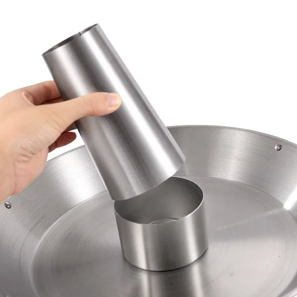 NNEOBA BBQ Chicken Holder Pan Silver