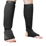 NNEOBA Muay Thai & Kickboxing Shin Guards with Ankle Protection