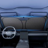 NNEOBA Foldable Car Windshield Sun Shade UV Protection Black