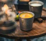 NNEOBA 300ml Titanium Camping Mug Double-Layer Grey