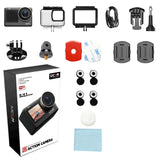 NNEOBA 4K Sports Action Camera Active HDR Video Black
