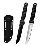 NNEOBA 2-Piece Fruit Utility Knife Set Black