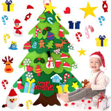 NNEOBA DIY Felt Christmas Tree Decoration Kit - Unique Holiday Ornaments for Kids