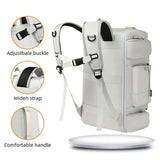 NNEOBA Gym And Travel Backpack Wet/Dry Separation Bag White